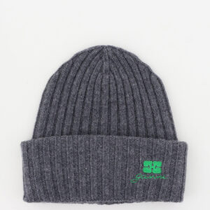 Ganni muts A6928 charcoal grey