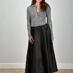 Ganni rok W1111 black