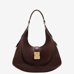 Ganni shopper Kat Large A6996 chicory coffee