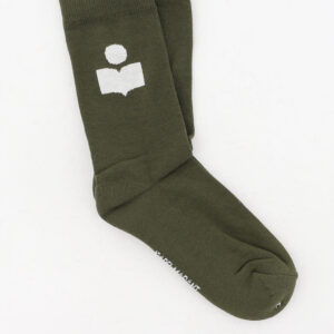 Isabel Marant sokken Siloki CT001JFA-A1C11A khaki