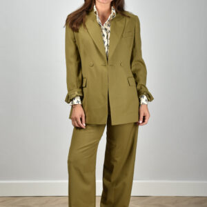 Margaux Lonnberg broek Cesare B/BR/G green