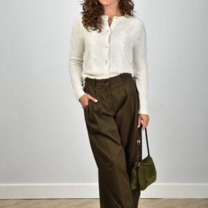 Nine In The Morning broek Petra 9FW25-PE90 oliva