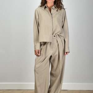 Nine In The Morning broek Sandra 9FW25-SN70 beige