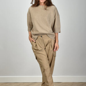 Nine In The Morning broek Sophie 9FW25-SOP33 camel