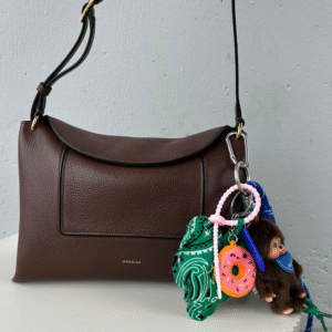 Shouia bag charm Kiki Heart 57 groen