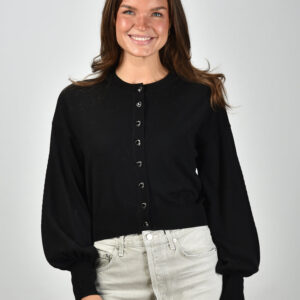 Zimmermann vest Hypnotic Jewel Button 5444TF251 black