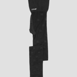 Ganni panty Butterfly Lace Tight A5545 black