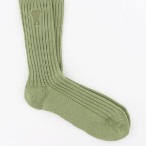 Ami Paris socks ADC Plain USC603.379 olive