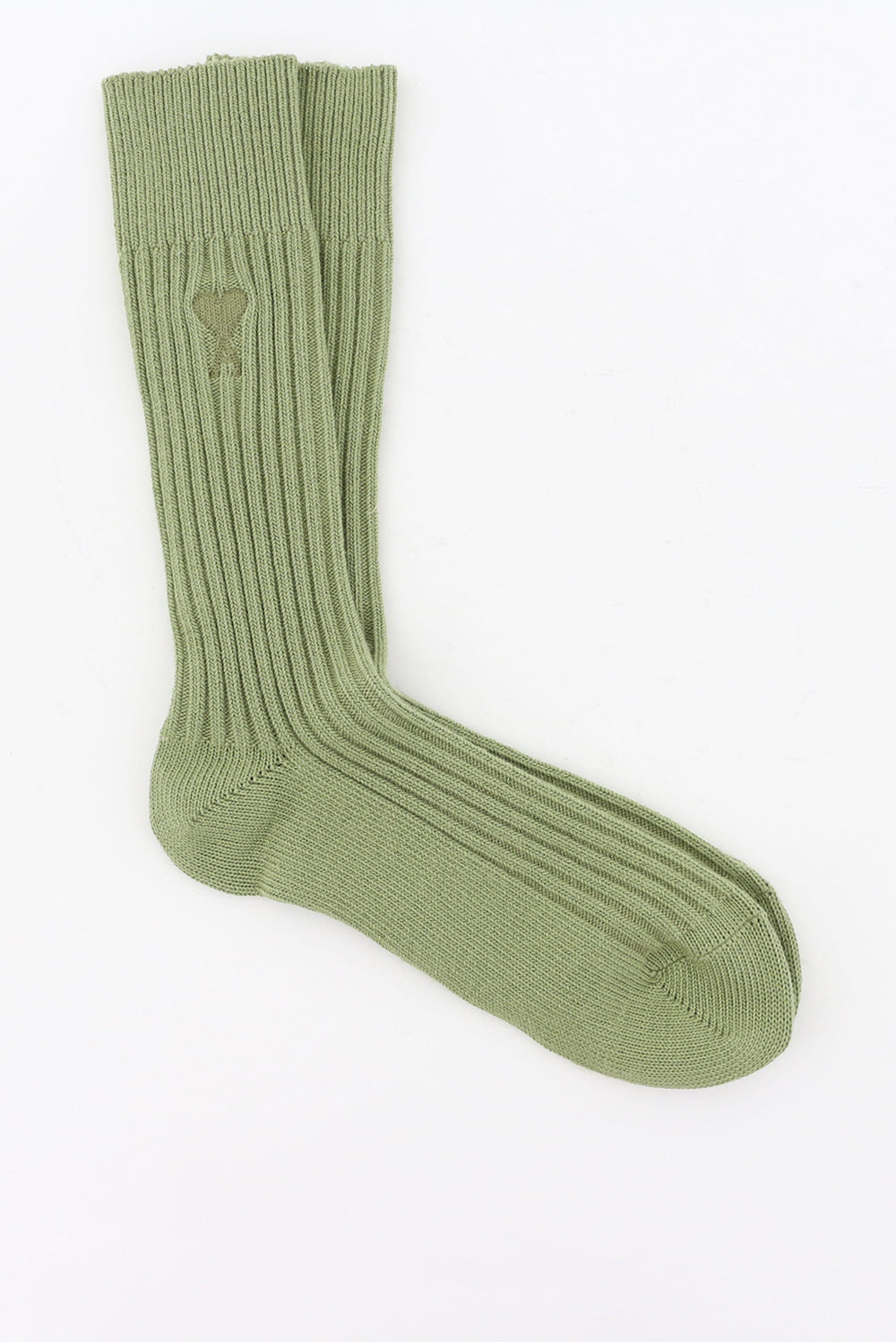 Ami Paris socks ADC Plain USC603.379 olive 1 Ami Paris socks ADC Plain USC603.379 olive