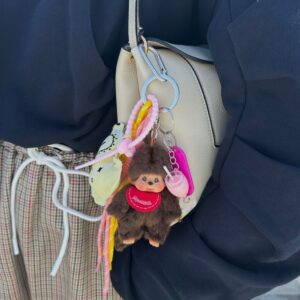 Shouia bag charm Kiki Heart 59 geel