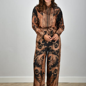 Zimmermann broek Hypnotic Track 1111PF251 black paisley