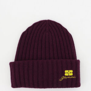 Ganni muts A6930 burgundy