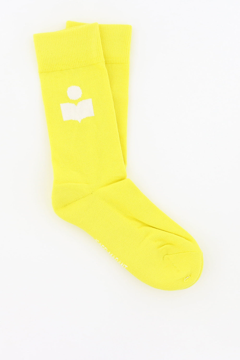 Isabel Marant sokken Siloki met logo CT001JFA-A1C11A yellow 1 Isabel Marant sokken Siloki met logo CT001JFA-A1C11A yellow