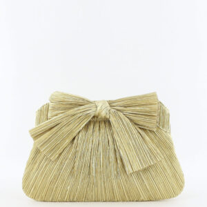 Loeffler Randall clutch Rayne goud