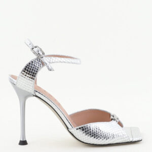 Morobe sandalen Mimi 92 silver python