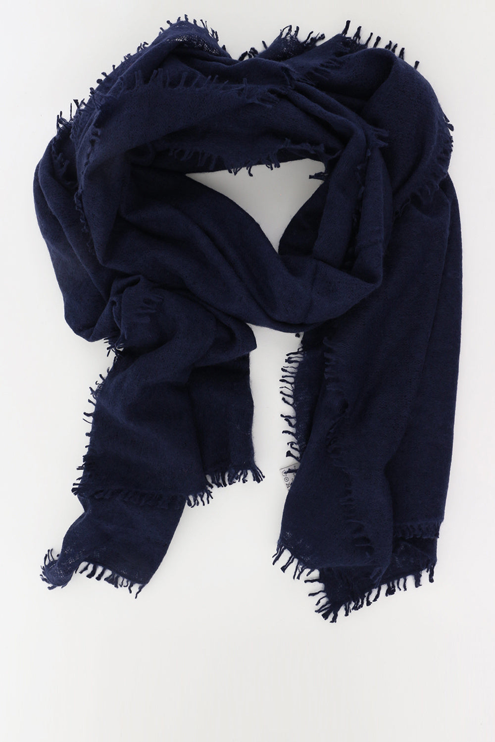 Mouleta shawl 1502-490 donkerblauw 1 Mouleta shawl 1502-490 donkerblauw