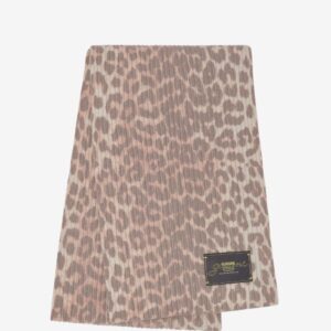 Ganni shawl A7267 leopard