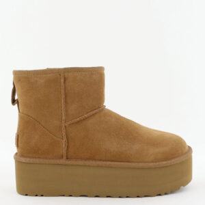 UGG enkellaarsjes Classic Mini Platform 1134991 chesnut