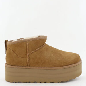 UGG enkellaarsjes Classic Ultra Mini Platform 1135092 chesnut