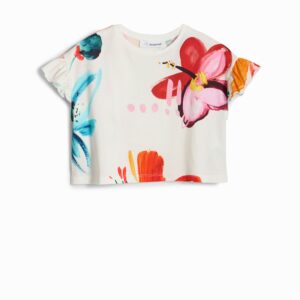 T-shirt - MATERIAL FINISHES - 3/4