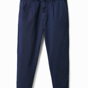 Elastische chino - BLUE - 30
