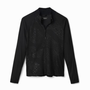 Hardloopjack met Desigual-logo - BLACK - XS