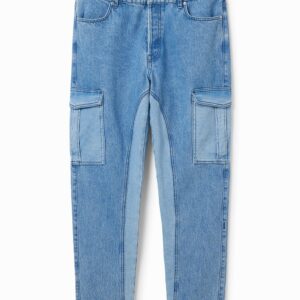 Hybride cargobroek - BLUE - 36