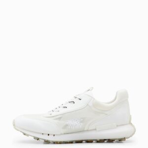 Runner sneakers met transparante onderdelen - WHITE - 36