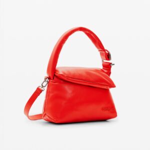 Middelgrote leren tas - ORANGE - U