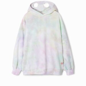 Sweatshirt eenhoorn tie-dye - MATERIAL FINISHES - M