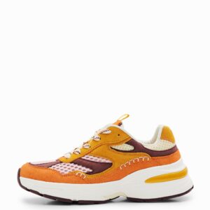 Runner sneakers suède patch - MATERIAL FINISHES - 37