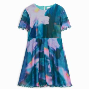 Plissérok jurk - GREEN - 13/14