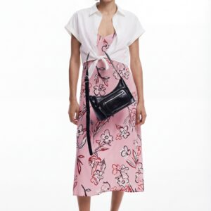 2-in-1 jurk - RED - L