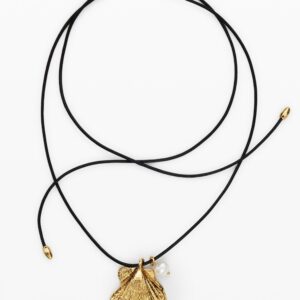 Hanger koord schelp verzilverd bad Zalio - MATERIAL FINISHES - U