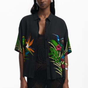 Hawaïshirt - BLACK - M