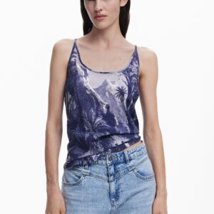 T-shirt ontworpen door Mr. Christian Lacroix - BLUE - L