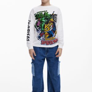 Marvel™ T-shirt met lange mouwen - WHITE - 5/6