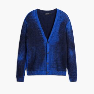 Verloop cardigan trui - BLUE - S