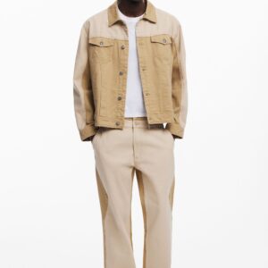 Jeans met dubbele taille - WHITE - 38