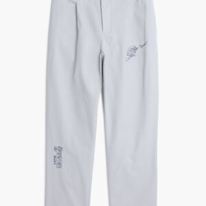 Lange broek tailor met borduursels - BLACK - 28