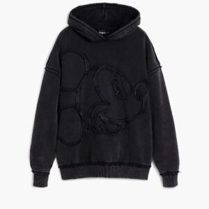 Mickey Mouse™ patch sweatshirt - BLACK - XL