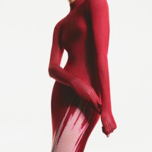 Gebreide jurk Egonlab - RED - S