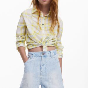 Short denim trucker - BLUE - 11/12