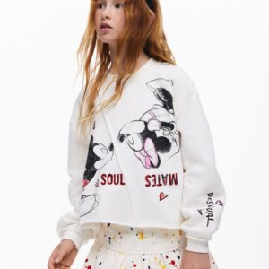 Mickey Mouse™ Kiss sweatshirt - WHITE - 11/12