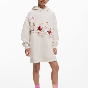 Sweatshirtjurk Stich™ - WHITE - 13/14