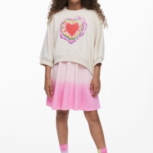 2-in-1 jurk hart - WHITE - 3/4