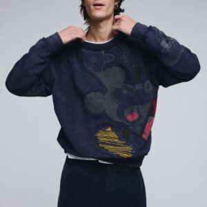 Mickey Mouse™ tie-dye sweatshirt - BLUE - S