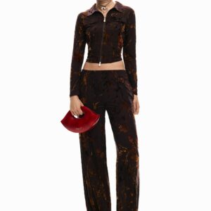 ORIENTAALSE LANGE BROEK - BROWN - M