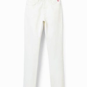 Straight jeans - WHITE - 34