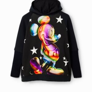 Oversized sweatshirt Mickey Mouse - BLACK - S